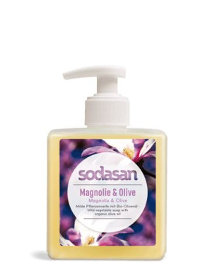 Sodasan Mydło w płynie Magnolia BIO, 300 ML