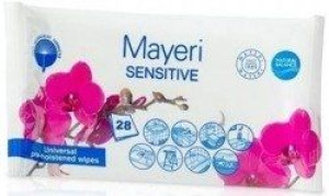 Mayeri Chusteczki do czyszczenia uniwersalne Sensitiv 28 szt.