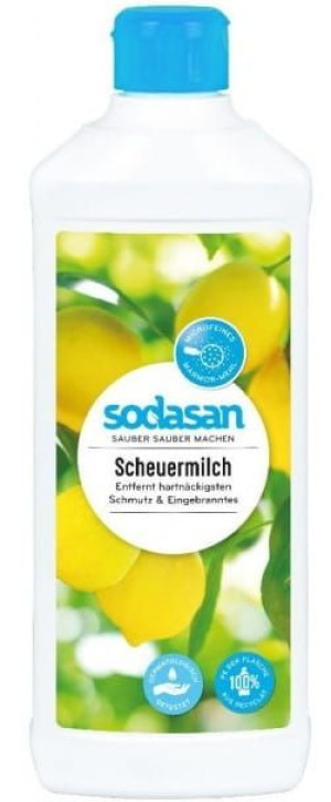 Sodasan Mleczko czyszczące stal, ceramikę, emalie 500ml. BIO
