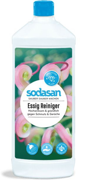 Sodasan Płyn do czyszczenia na bazie octu 1000ml. BIO