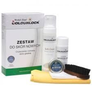 Colourlock Zestaw SOFT do czyszczenia skórzanej tapicerki samochodowej + WO