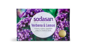 Sodasan Mydło w kostce Werbena & Cytryna BIO, 100 G
