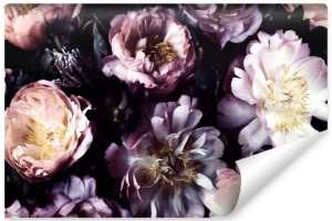 Fototapeta DO SYPIALNI Piwonie KWIATKI Efekt 3D 450cm x 300cm