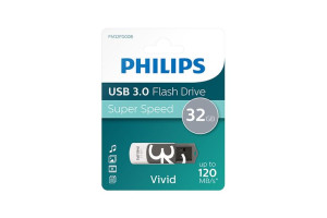 Pendrive Philips USB 3.0 32GB VIVID Edition Grey