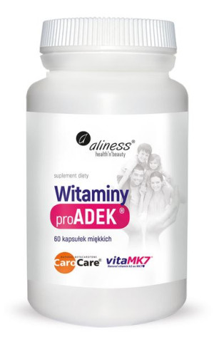 ALINESS Witaminy ADEK ProADEK® 60 kaps.