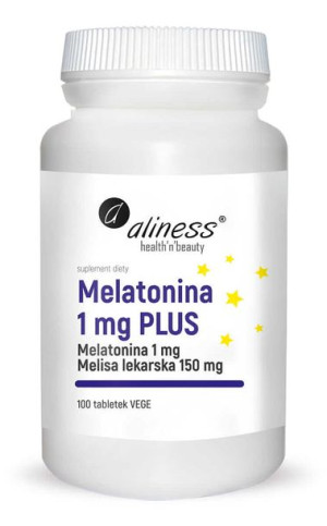 ALINESS Melatonina 1 mg Plus 100 tab.