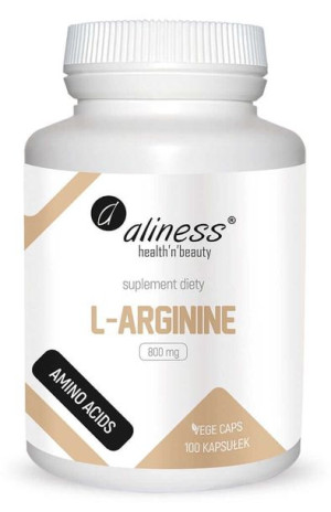 ALINESS L-Arginine 800 mg 100 kaps.