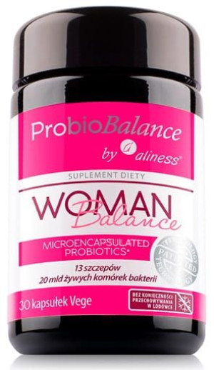 ALINESS ProbioBALANCE Woman Balance 20 mld. 30 kaps.