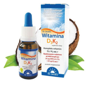 Dr Jacobs Witamina D3 K2 20 ml