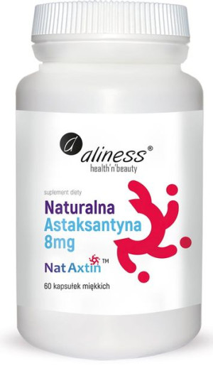 ALINESS Naturalna Astaksantyna Nat Axtin 8 mg 60 kaps.