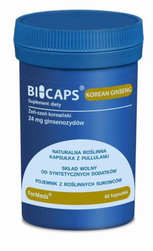 ForMeds BICAPS® Korean Ginseng 60 kaps.