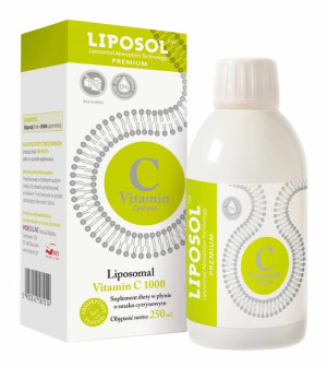 ALINESS Liposol Liposomalna Witamina C Smak Cytrynowy 250 ml