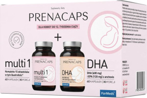 ForMeds PRENACAPS Multi 1 + DHA 60 kaps.