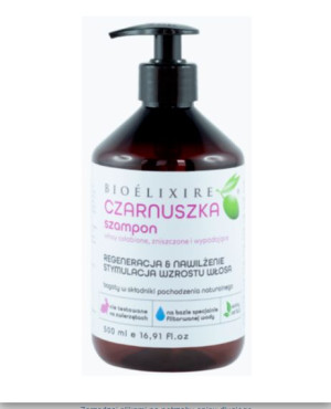 BIOELIXIRE Szampon z czarnuszką 500ml