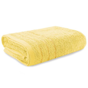 Eurofirany Ręcznik Frotte Żółty 75X200