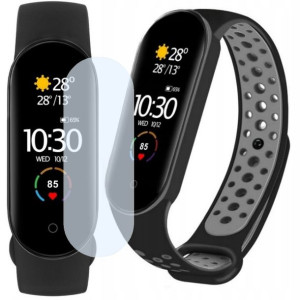 Smartband Xiaomi Mi Band 5 + dodatkowy pasek czarnoszary