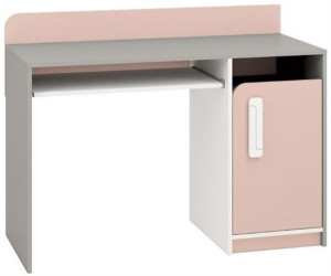 Biurko 120cm półka pod klawiaturę pudrowy IQ 11