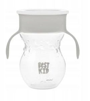 Akuku Kubek Niekapek 360 Z Uchwytami 270 ml