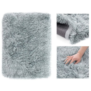 AmeliaHome Dywan shaggy FLORO 160x230 szary