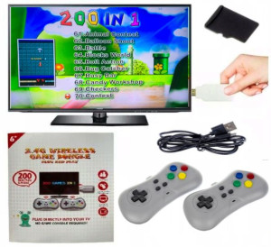 Konsola Pegasus Hdmi Pady Bezprzewodowe 200 Gier