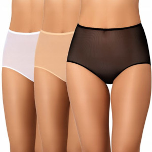 Majtki Damskie Wysokie Figi Teyli Retro 3 pack