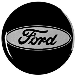 Emblematy silikonowe 56 mm na kołpaki do FORD