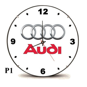 Duży zegar Audi idealny na prezent różne wzory