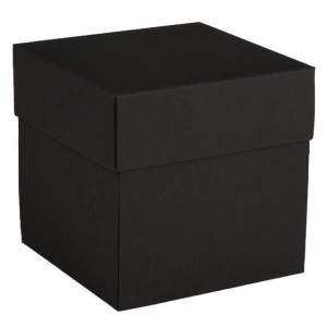PUDEŁKO exploding box czarne 10x10x10 - Rzeczy z Papieru