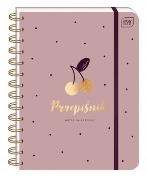 Przepiśnik zeszyt notes do przepisów A5 CHERRY
