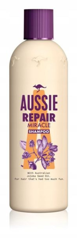 Aussie Repair Miracle Szampon Włosy Trudne 300