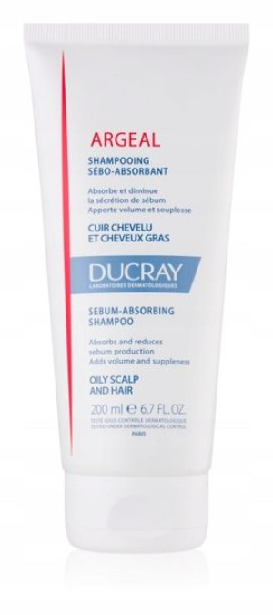 Ducray Argeal Szampon Do Przetłuszczających 200ml