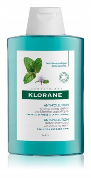 Klorane Aquatic Mint Detoksujący Szampon 200ml
