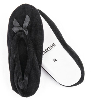 Baletki ballerinki kapcie welurowe R. 37