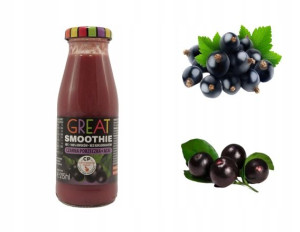 Mus owocowy koktajl warzywny porzeczka acai 215ml