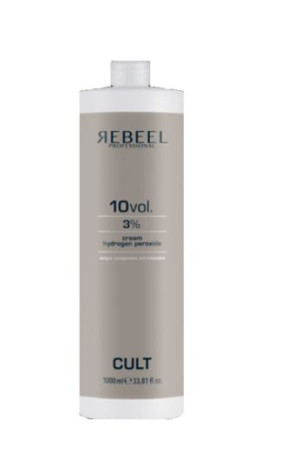 REBEEL oxydant woda w kremie do farb 3% 10vol  1000ml