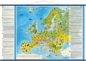 Europa Młodego Odkrywcy Mapa Dla Dzieci 2021