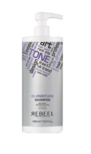 REBEEL Tone Blonditude Anti yellow Shampoo 1000ml
