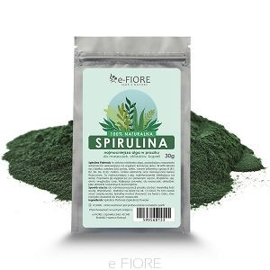 e-FIORE Maska naturalna SPIRULINA 100% 30g