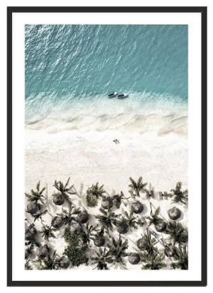 OBRAZ PLAKAT W RAMIE 53x73 cm Morze P2190