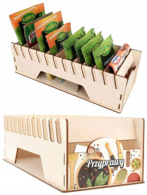 Organizer Przyprawy Przyprawnik Grafika + V5