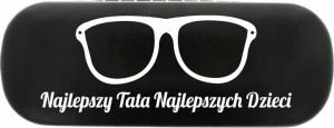 ETUI POKROWIEC OKULARY NADRUK na Dzień Matki Ojca