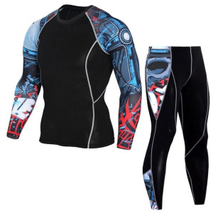 Odzież Termoaktywna Rashguard Leginsy Komplet M