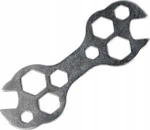 Klucz Wielofunkcyjny Roweru Uniwersalny 10 W 1