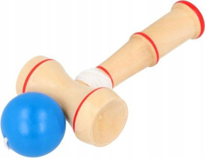 Kendama Drewniana Gra Zręcznościowa Japońska Kula