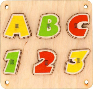 Puzzle Do Tablicy Sensorycznej Manipulacyjnej K V7