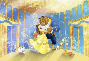 Fototapeta Komar 8-4022 Beauty and the Beast (368 x 254 cm)