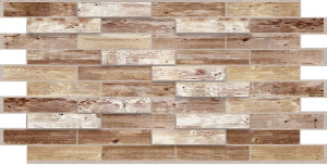 Panele Ścienne PCV 11591 Parkiet Dąb Holenderski (980 x 490 mm)