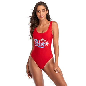 Strój Kostium Kąpielowy Jednoczęściowy Sexy M
