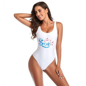 Strój Kostium Kąpielowy Jednoczęściowy Sexy M