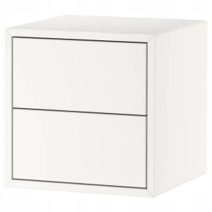 Szafka Eket 2 Szuflady Biał Kolor 35x35x35cm